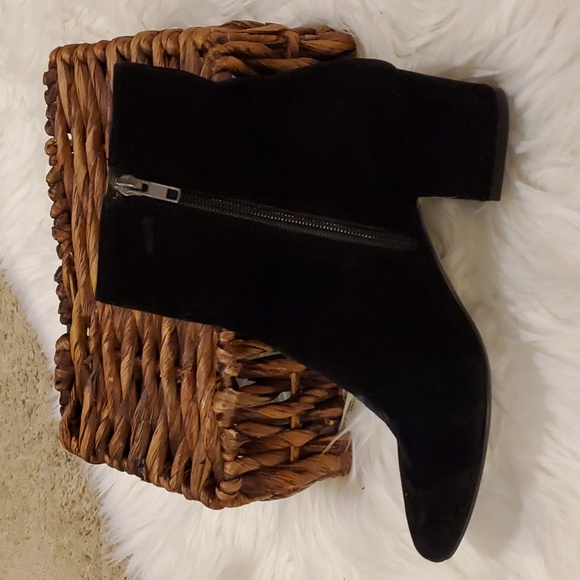 Steven by Steve Madden New Yorker suede leather embroidered biotie - Picture 4 of 11